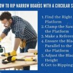How To Rip Narrow Boards With a Circular Saw