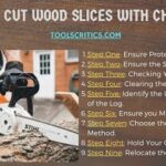 How to Cut Wood Slices with Chainsaw